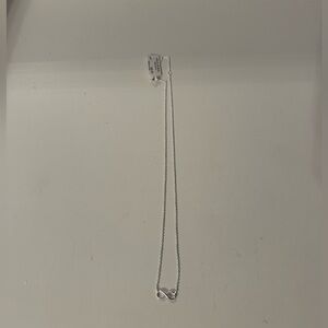 NWT Sterling Silver Infinity Sign Necklace
